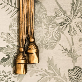 double candle sconce with LED candles, set of 2