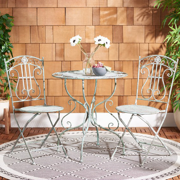 Antique Green Bistro Set Decor Steals