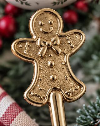 Polished Brass Holiday Entertaining Set, Set of 3