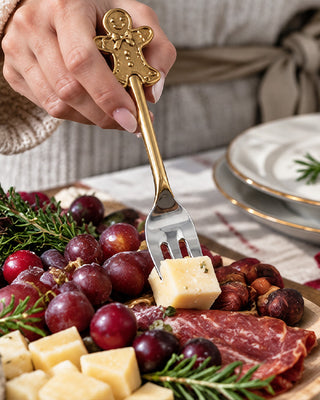 Polished Brass Holiday Entertaining Set, Set of 3