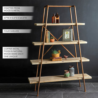 ladder shelf