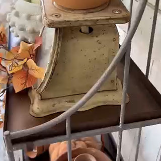 Rustic 3-Tier Display Shelf Zoom
