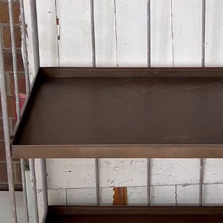 Rustic 3-Tier Display Shelf Zoom Shelf