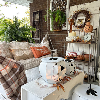 Rustic 3-Tier Display Shelf Lifestyle 2