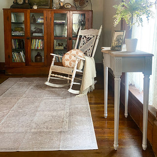Farmhouse Console Table Natural Wood Gray Painted Base with Drawer