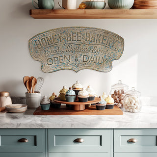 Honey Bee Bakery Wall Sign
