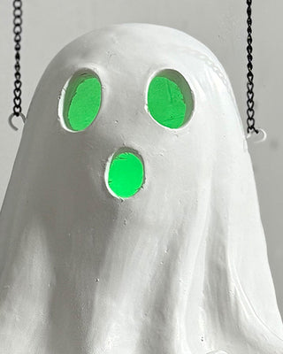 3D Color Changing LED Glowing Ghost Sign | "Halloween" Signs of the Season