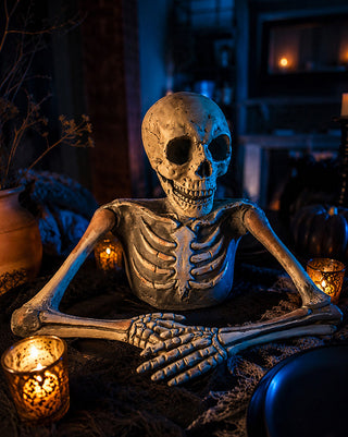 Half Skeleton Table Centerpiece