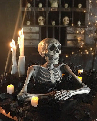 Half Skeleton Table Centerpiece