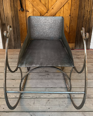 50 Inch Huge Metal Sleigh