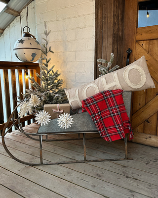 50 Inch Huge Metal Sleigh