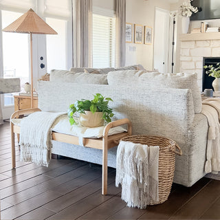 Farmhouse Wood Bench + 6 Free Gifts
