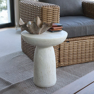 Outdoor Pedestal End Table
