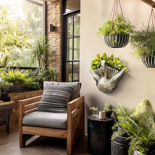 Enchanted Swan Garden Planter | Vintage Outdoor Décor