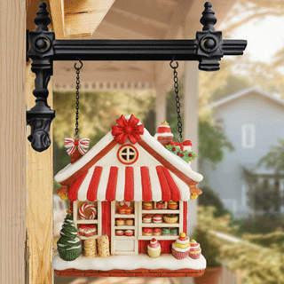 Light Up Sweet Shoppe Christmas Hanging Decoration | Our "Christmas" Signs Of The Seasons Edition