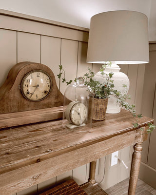 Natural Wood Console Table