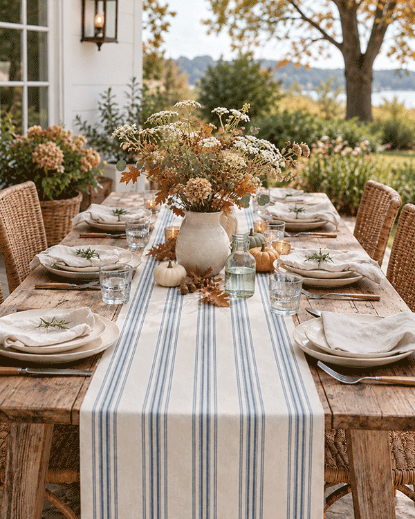 Stripe Paper Table Runner, Choose Your Style | 30 Foot