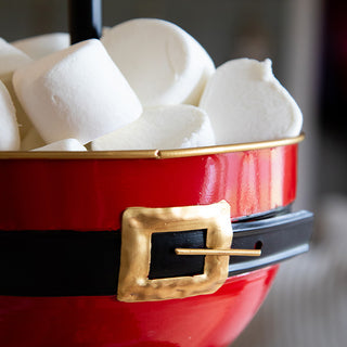 Santa Claus 3-Tier Metal Serving Stand | 42 Inch Festive Showstopper