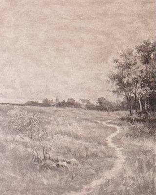 Vintage-Inspired Trail Landscape Canvas Wall Art, Set of 2