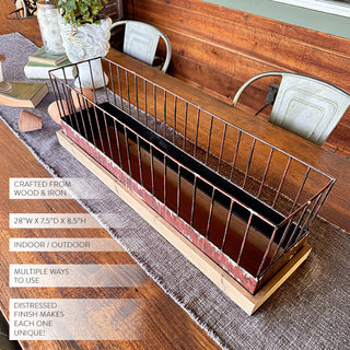Market Find Rustic Display Tray