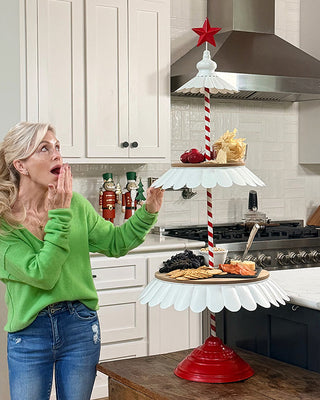 Peppermint 3-Tier Tree Stand