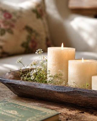Treenware Tray Carved Wood Look, Choose Your Style