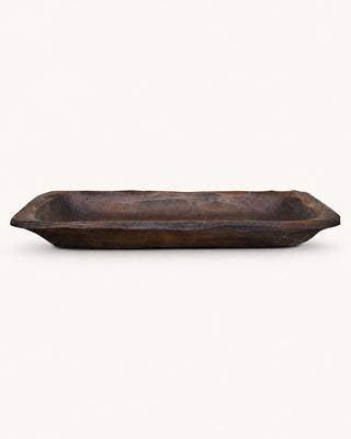 Treenware Tray Carved Wood Look, Choose Your Style