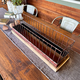 Market Find Rustic Display Tray
