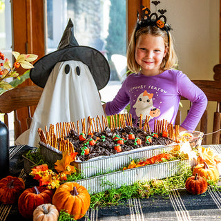 Nesting Corrugated Metal Tray Risers, Set of 2