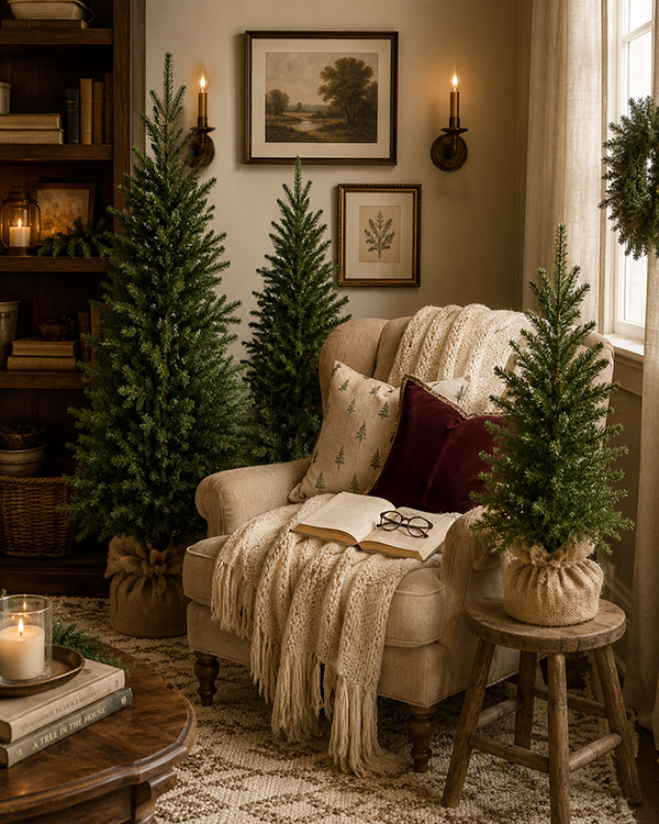 Tree with Burlap Base Choose Your Style 3 Ft 4 Ft or 5 Ft