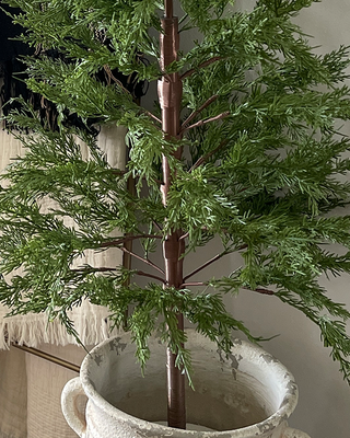X-Large Wild Pine Lit Christmas Tree with Removable Pot