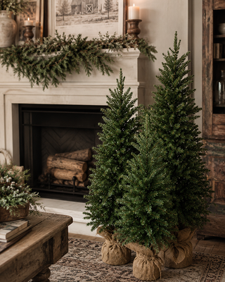 Tree with Burlap Base Choose Your Style 3 Ft 4 Ft or 5 Ft
