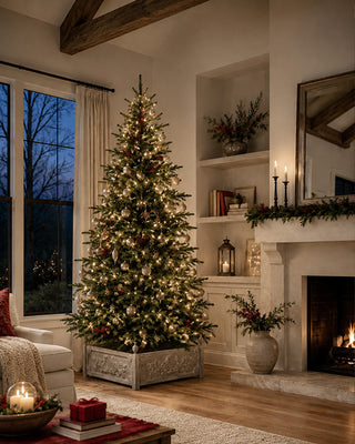 Outdoor/Indoor Wood Christmas Tree Collar, Choose Your Size