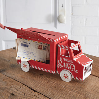 North Pole Post Christmas Truck Decor