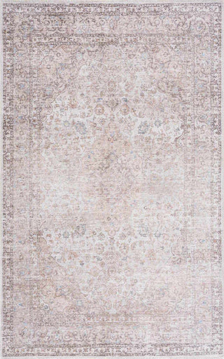 Vintage Cream Washable Area Rug