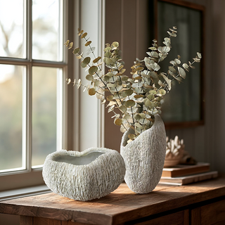 Rustic decorative vases