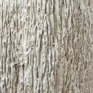 Close-up of distressed textured finish on polyresin vase