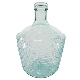 LARGE Recycled Glass Demijohn Bottle