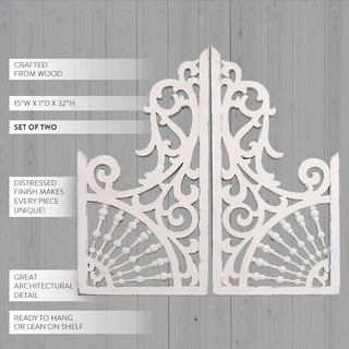 Architectural Spindle Wall Decor