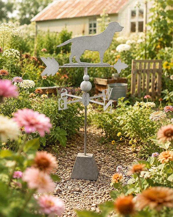 Outdoor Large Farmhouse Weathervane Metal Garden Stake