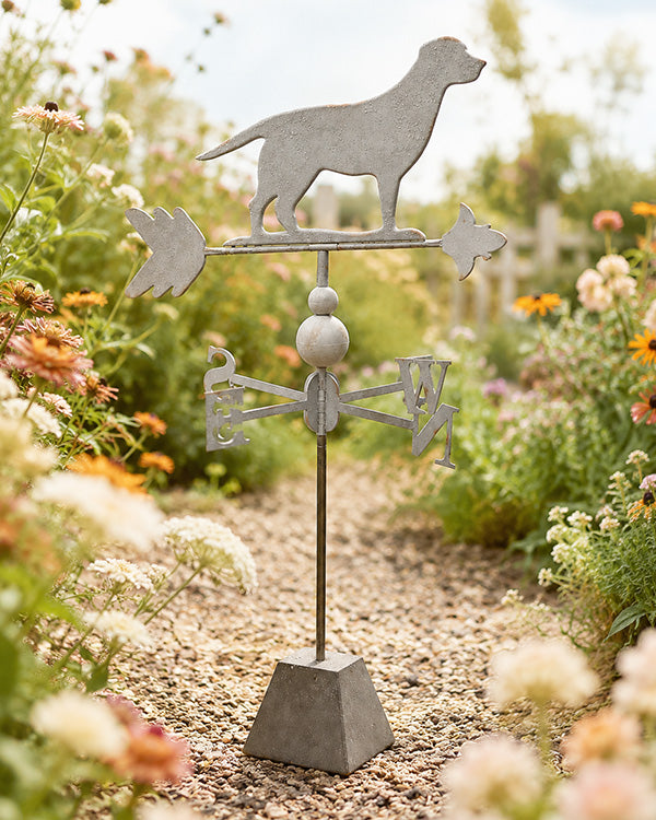 Outdoor Large Farmhouse Weathervane Metal Garden Stake