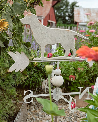 Outdoor Large Farmhouse Weathervane Metal Garden Stake