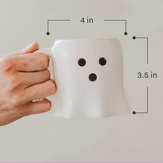 Ghost Face 12oz. Figurine Coffee Mug