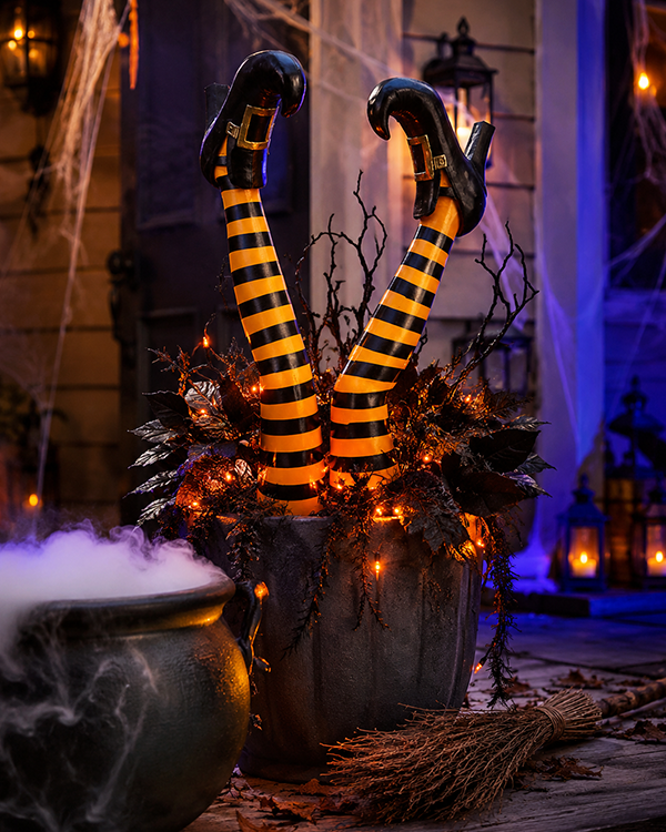 Wicked Witch Yard Stakes