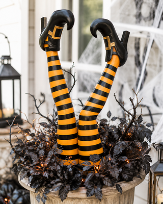 Wicked Witch Yard Stakes