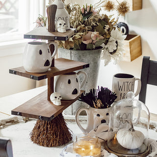 Witchy Broom Display Tray