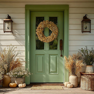 Fall Wreath Lifestyle