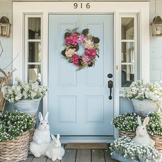 Lush Spring Wreaths, Pick Your Style