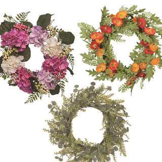 Lush Spring Wreaths, Pick Your Style