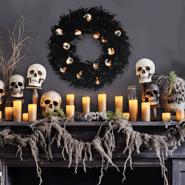 Halloween Wreath - Decor Steals